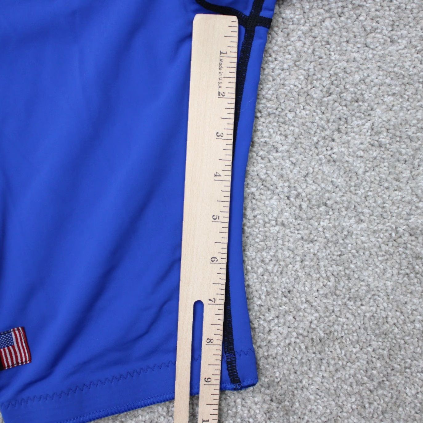 Vintage VINTAGE Polo Sport Shorts Mens Large Blue 9" Inseam Bermuda Drawstring Pockets New with Tags Size US L / EU 52-54 / 3 - 5 Thumbnail