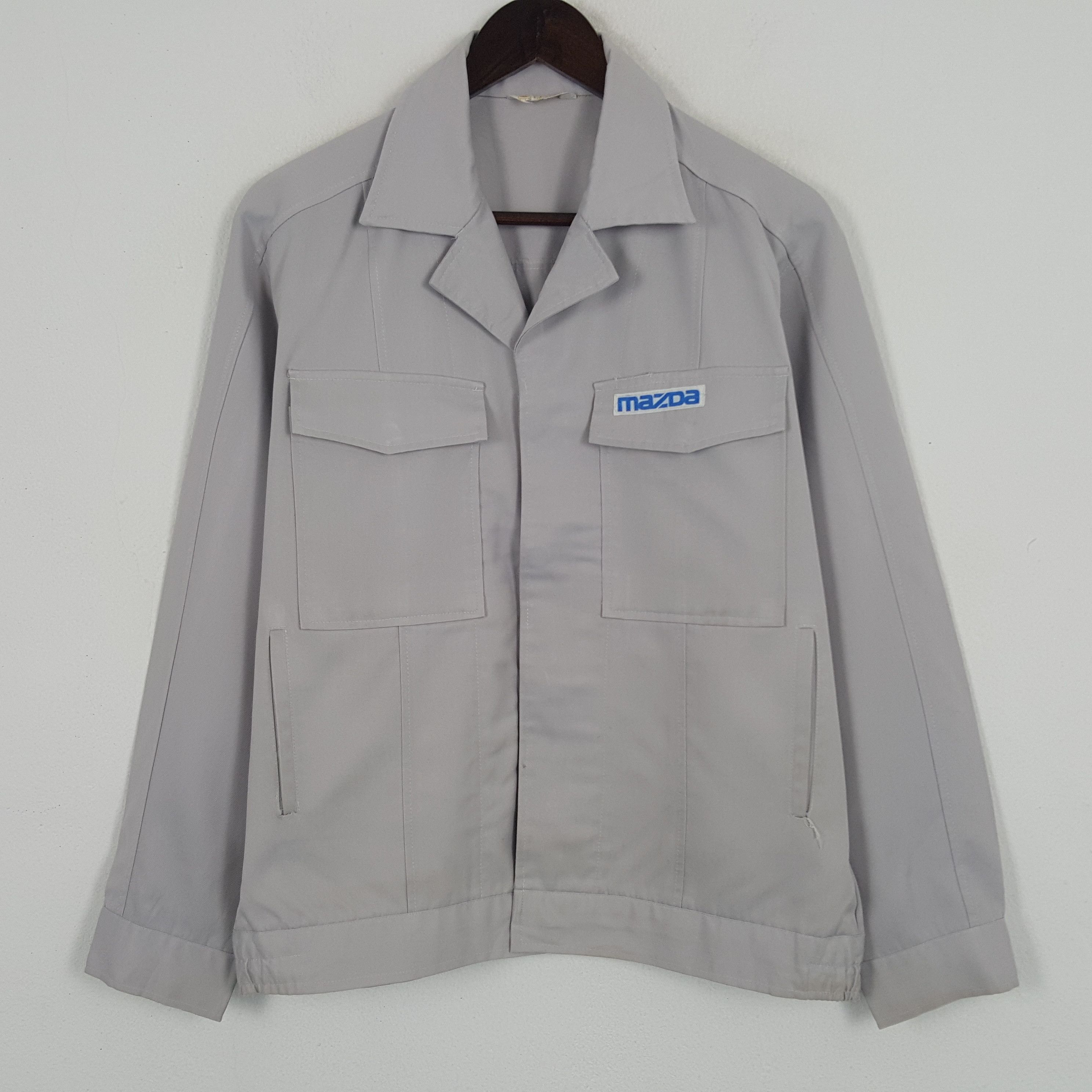Japanese Brand × Vintage Vintage Mazda Racing Worker Sport Jacket Size US M / EU 48-50 / 2 - 1 Thumbnail