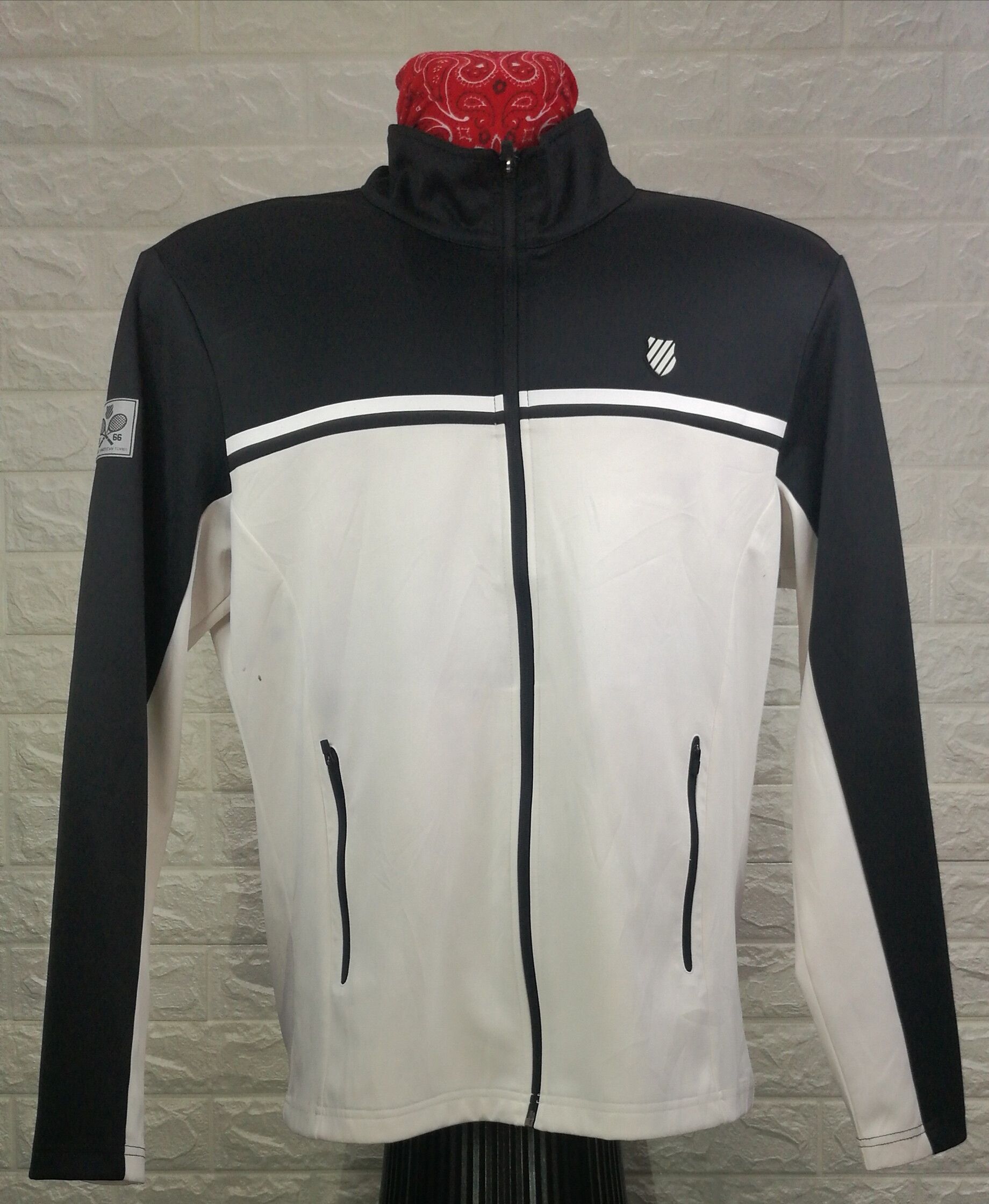 K-Swiss Vintage K Swiss Heritage American Tennis Sweater Size US L / EU 52-54 / 3 - 1 Thumbnail
