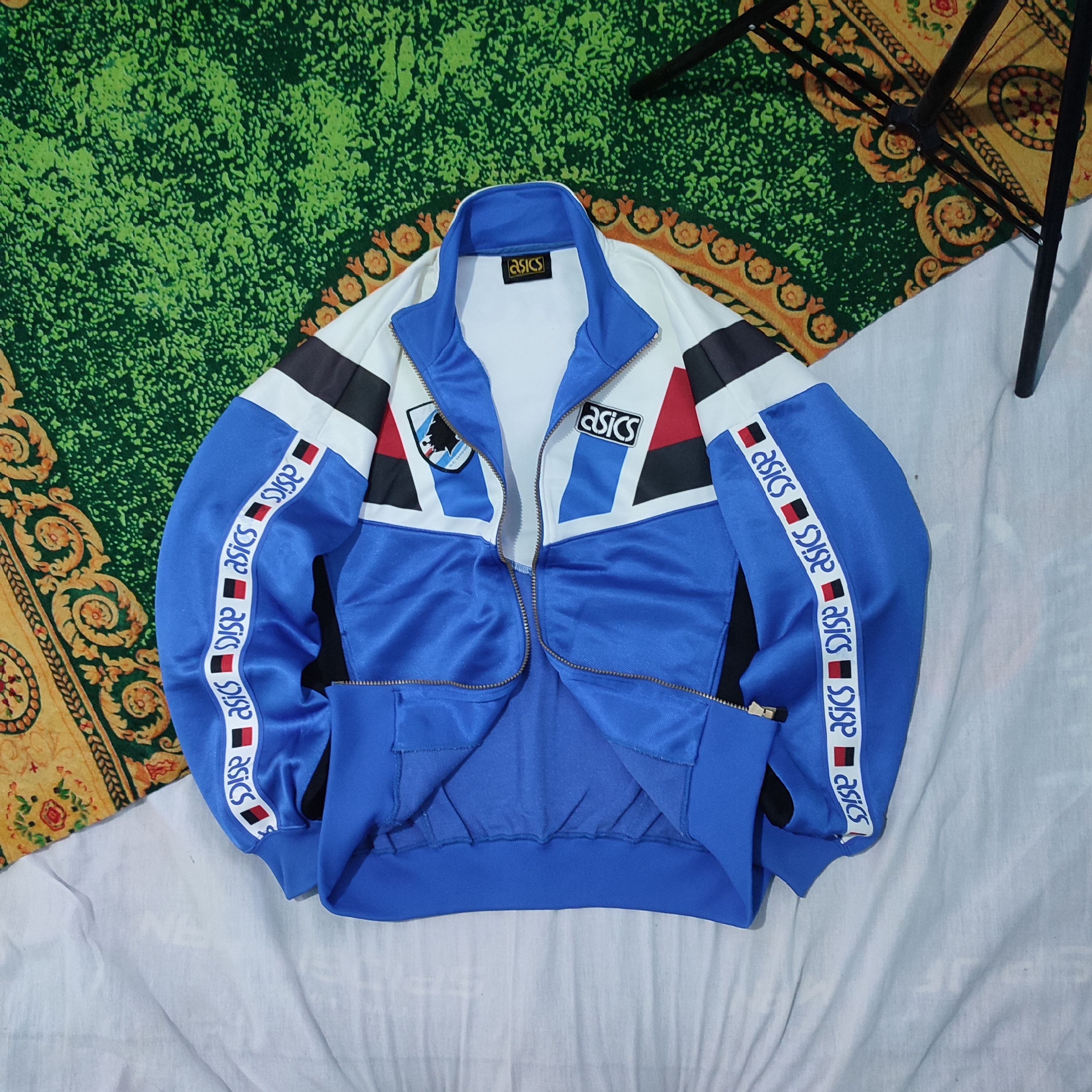 Asics × Vintage Sampdoria 1994/95 Tracksuit Jacket Vintage Size US L / EU 52-54 / 3 - 2 Thumbnail