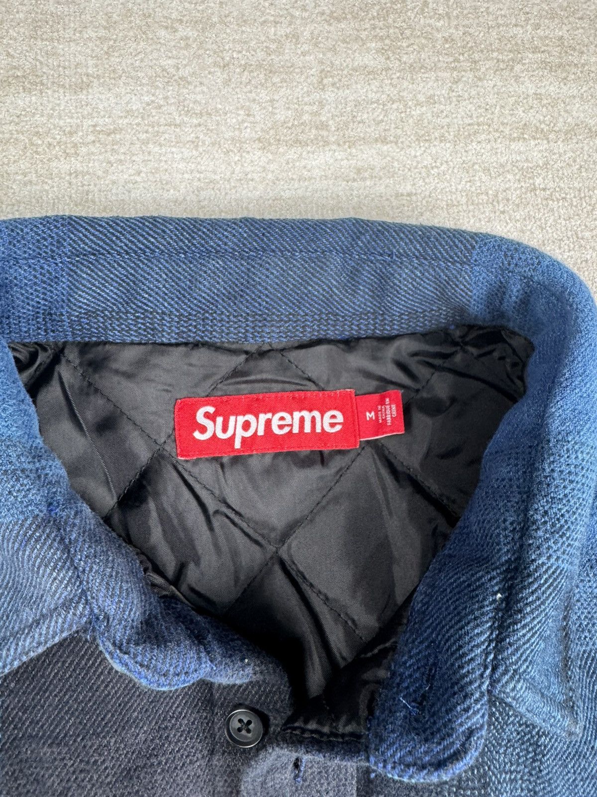 Supreme Padded flannel Size US M / EU 48-50 / 2 - 4 Thumbnail