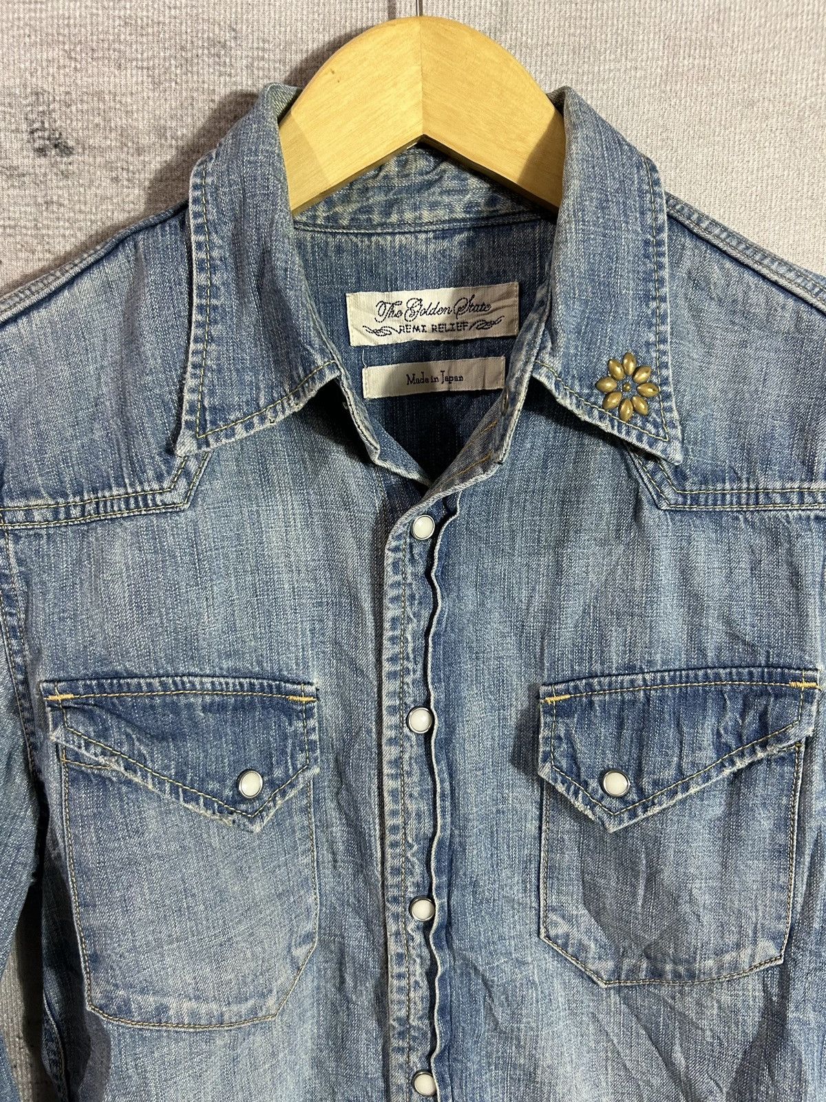 Japanese Brand × Tornado Mart × Vintage Undefined Japan Western Shirt Ifsixwasnine style Size US S / EU 44-46 / 1 - 3 Thumbnail