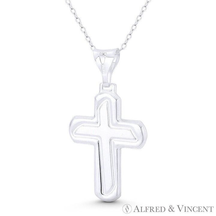 Other Fancy Modern Christian Cross Lightweight Pendant Size ONE SIZE - 1 Preview