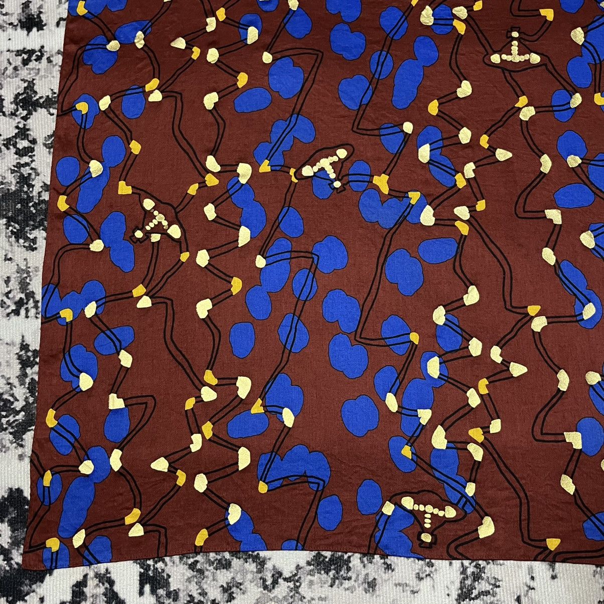 Vivienne Westwood Rare abstrak Vivienne Westwood bandana Size ONE SIZE - 4 Thumbnail