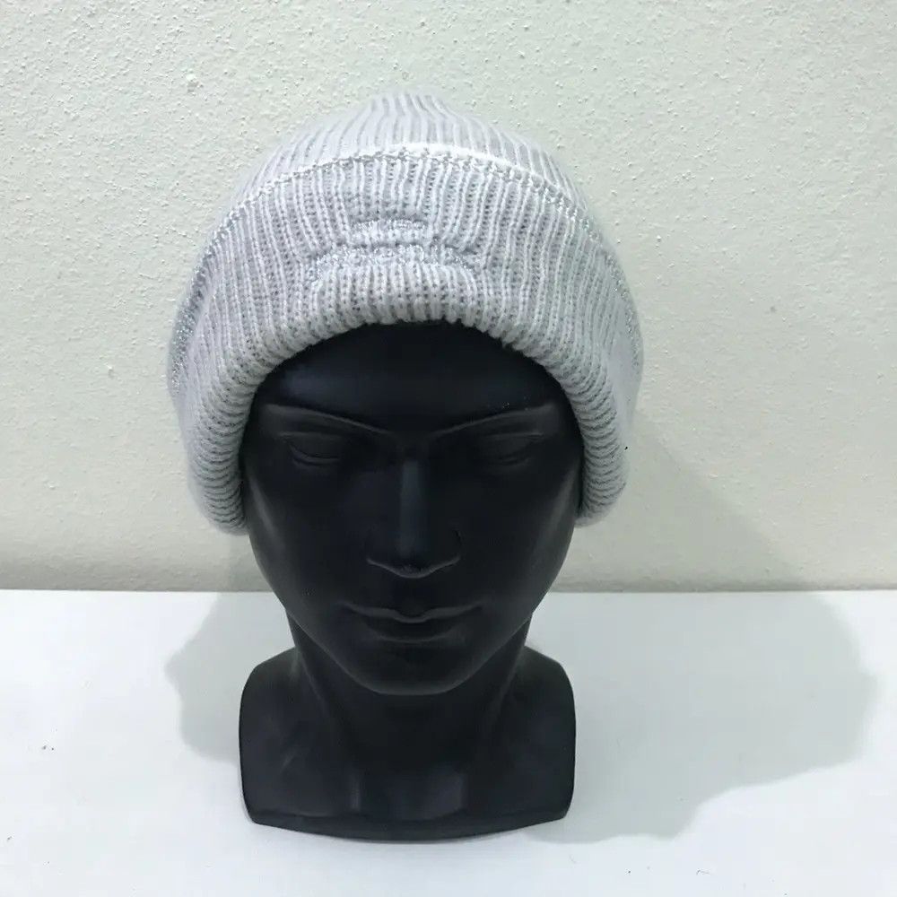 Vintage Italian Designer Plain Beanie Hat Size ONE SIZE - 2 Thumbnail