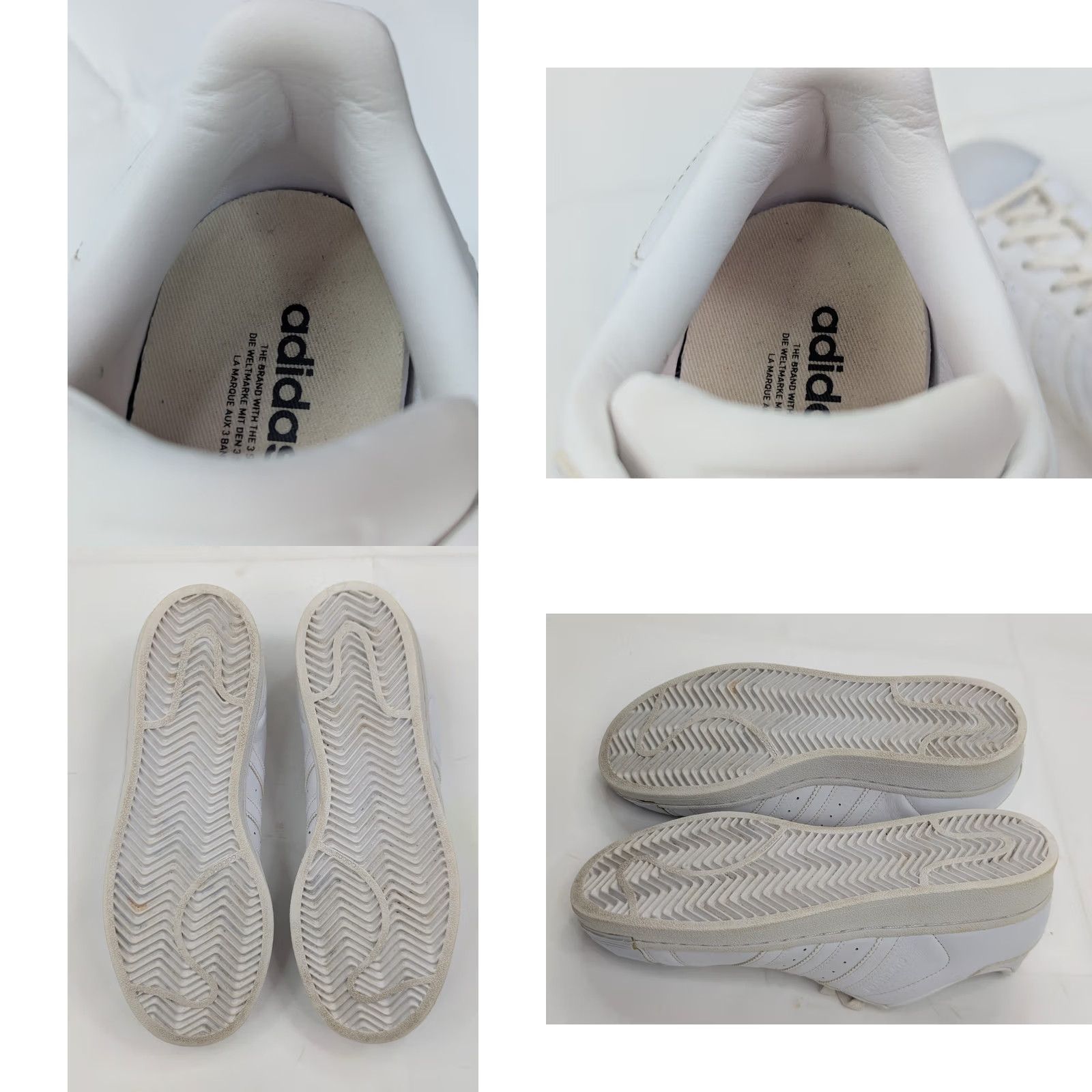 Adidas Adidas Originals Classics White Pearl Gloss Toe Cap Women 6.5 BB0683 All Over Size ONE SIZE - 9 Thumbnail