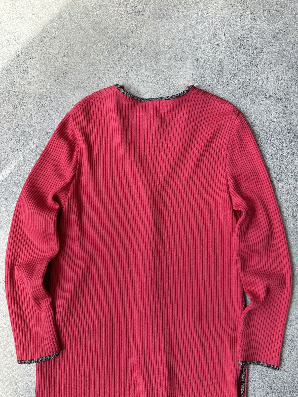 Escada Vintage ESCADA Exclusive for Neiman Marcus Ribbed Cardigan Size M / US 6-8 / IT 42-44 - 7 Thumbnail