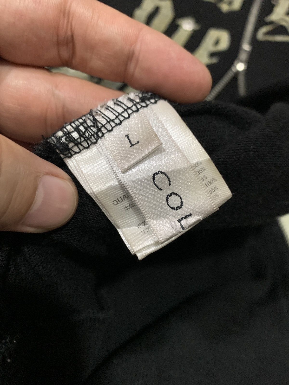 If Six Was Nine Grunge Punk Styled Gothic LongSleeve Sweat Size L / US 10 / IT 46 - 11 Thumbnail