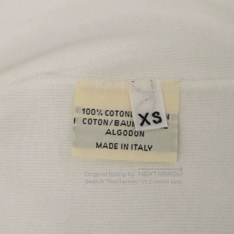 Hermes Hermes White T-shirt from the Margiela era Size XS / US 0-2 / IT 36-38 - 4 Thumbnail