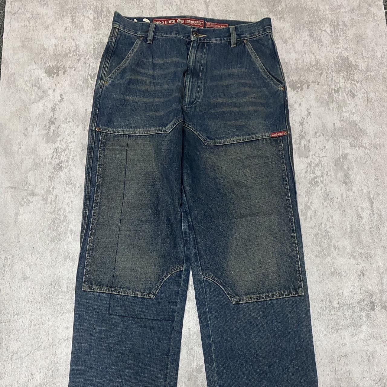 Ecko Unltd. Ecko Unltd. baggy black jeans Rap hip hop Skate 2000s y2k Size US 30 / EU 46 - 2 Thumbnail