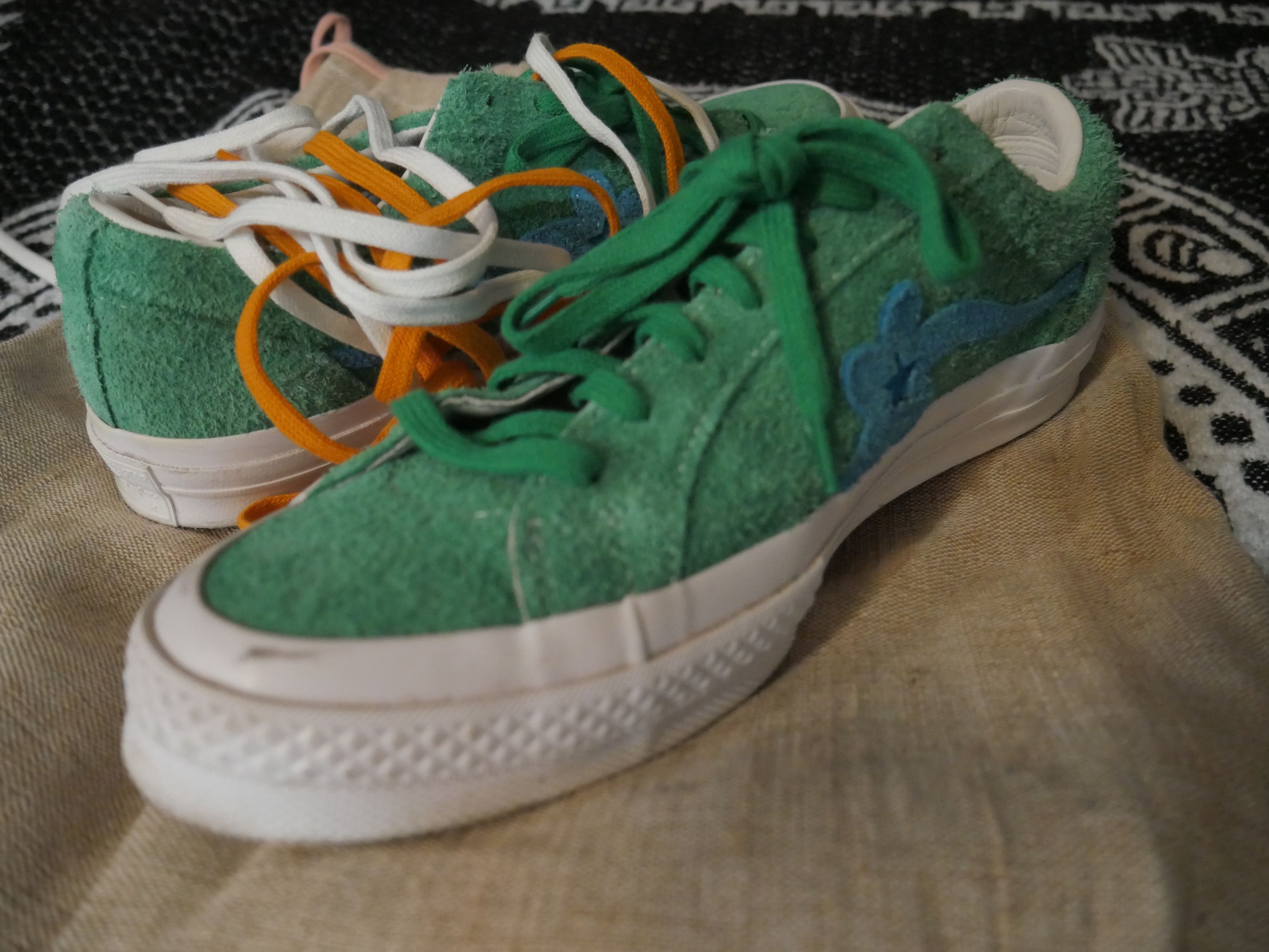 Converse × Golf le Fleur "Jolly Green" Golf Le Fleur Converse Size US 11 / EU 44 - 2 Thumbnail