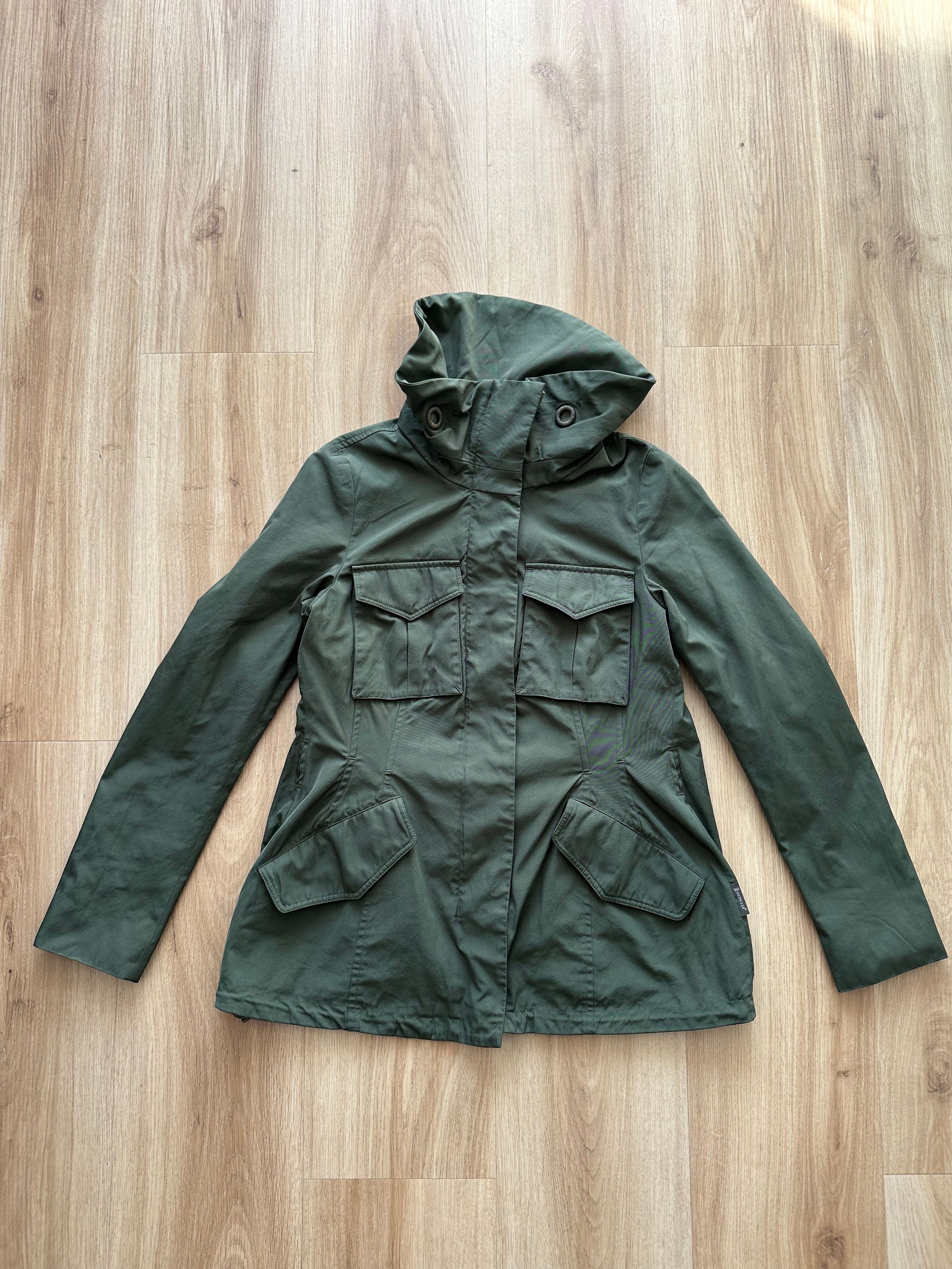 Moncler MONCLER Sodalite khaki casual jacket green coat Size S / US 4 / IT 40 - 14 Thumbnail
