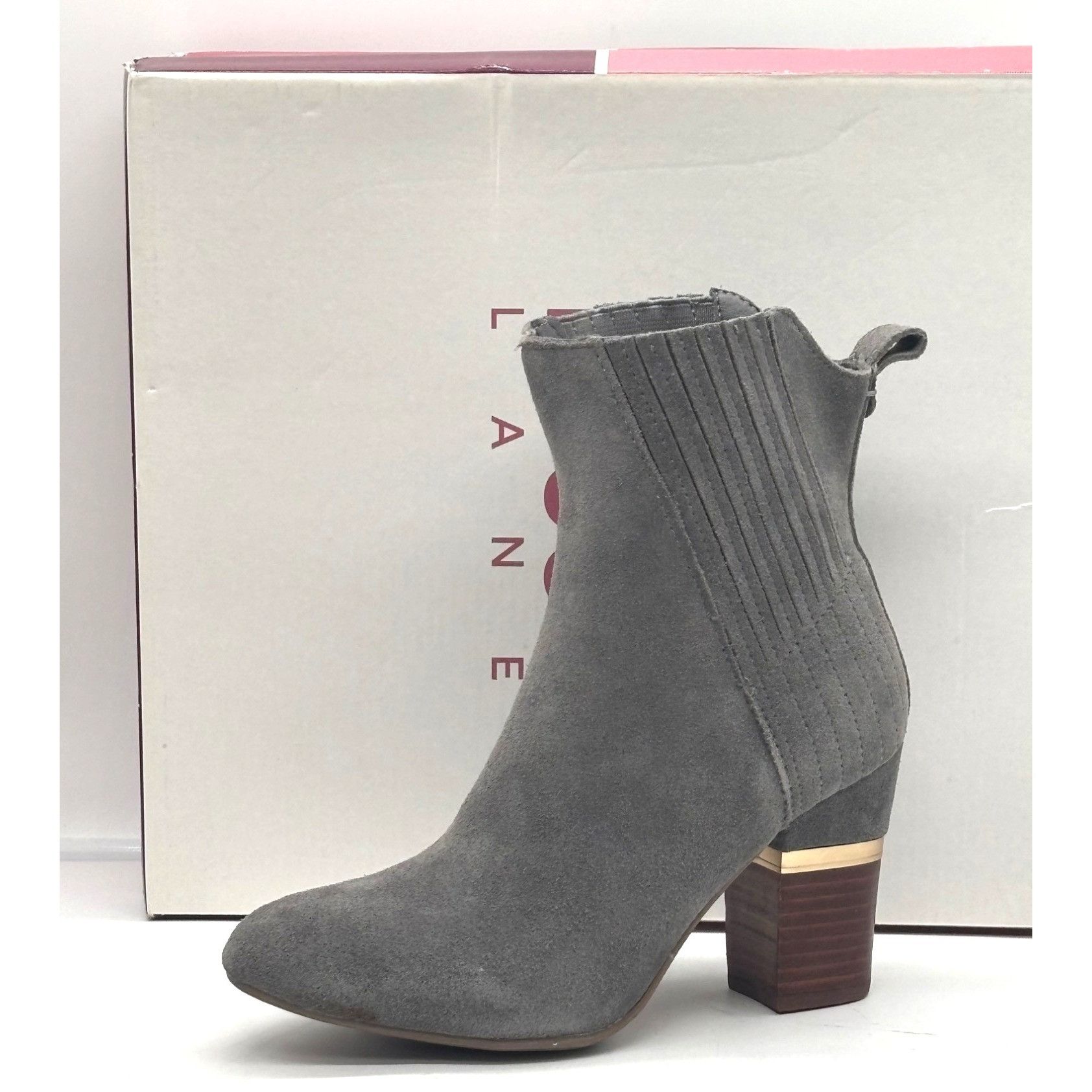 Other Lucca Lane Jadia Block-Heel Ankle Booties, Size 6, M, Dark Size US 6 / IT 36 - 10 Thumbnail