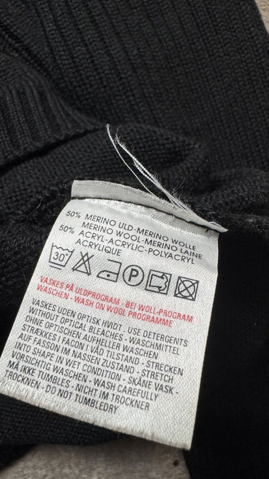 If Six Was Nine Vintage Techwear Merino Wool Hoodie prada miu miu ysl botega Size L / US 10 / IT 46 - 6 Thumbnail