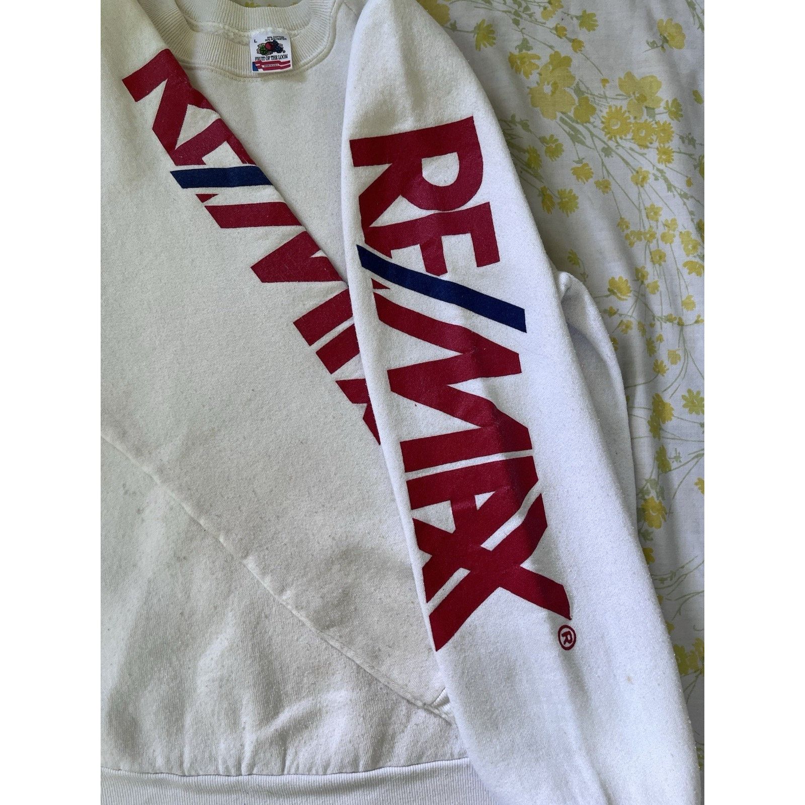 Fruit Of The Loom × Vintage Remax Real Estate Crewneck Sweatshirt L Fruit Of The Loom Size US L / EU 52-54 / 3 - 8 Thumbnail
