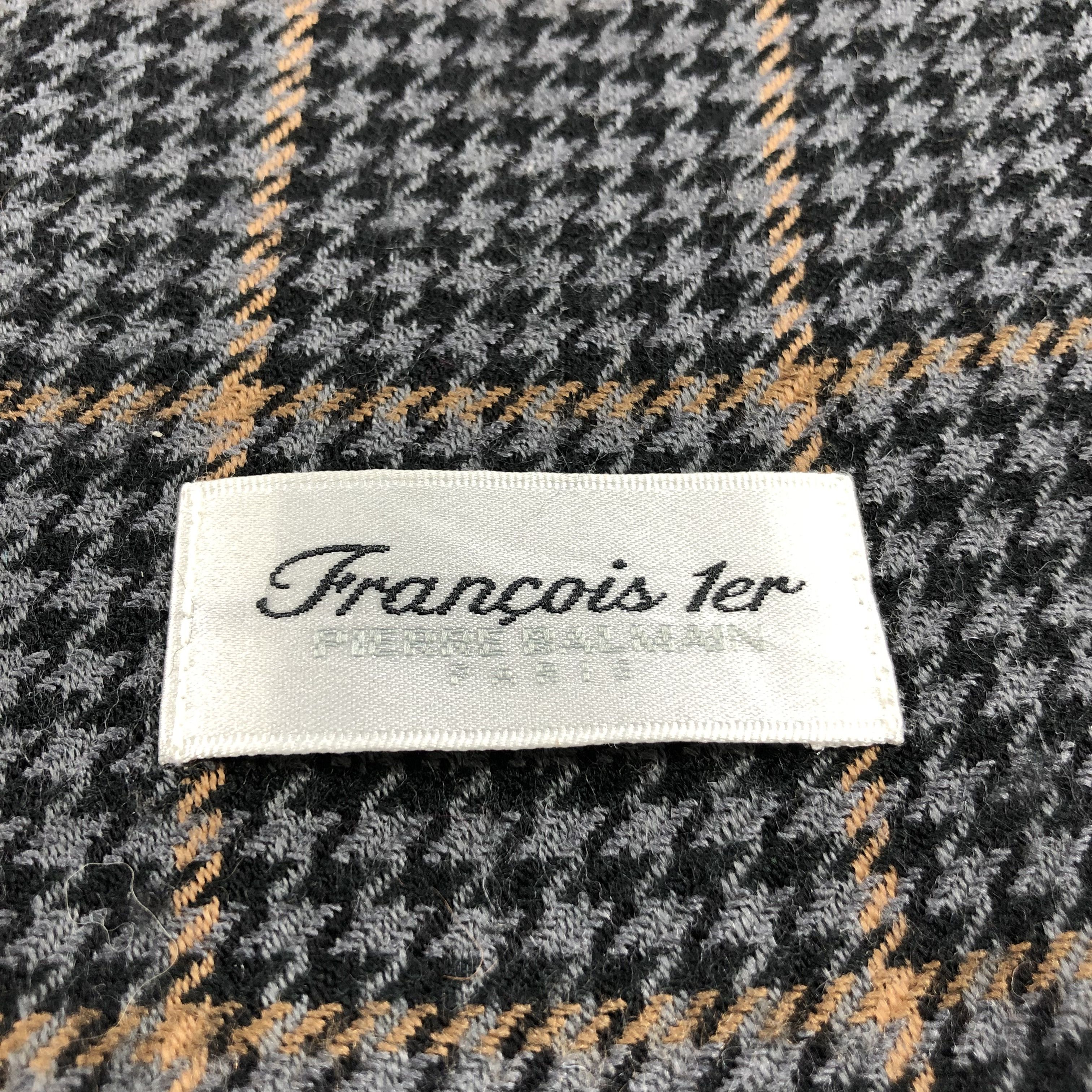 Pierre Balmain Francois 1er by Pierre Balmain Wool Scarf Muffler V816 Size ONE SIZE - 4 Thumbnail