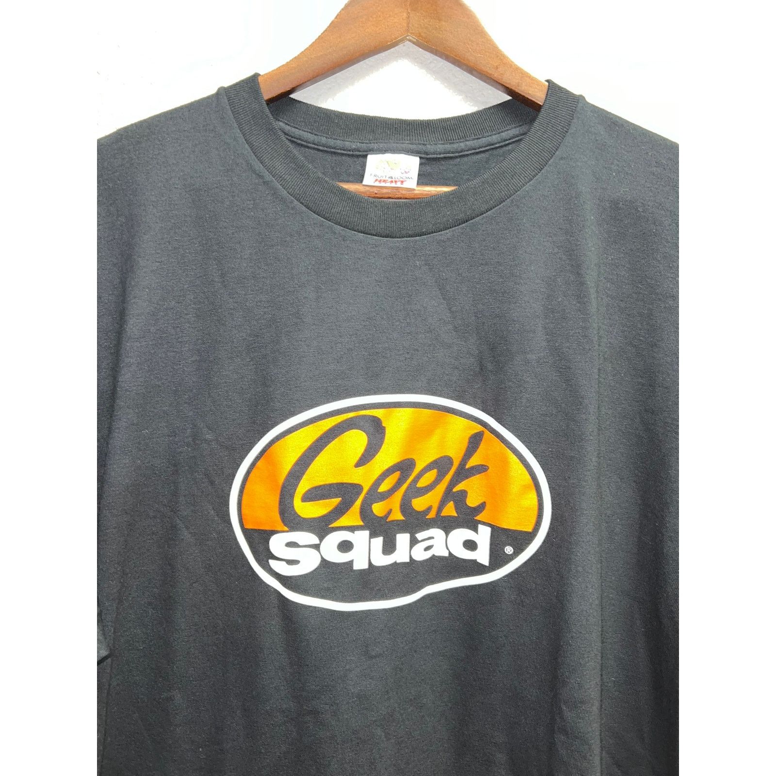Fruit Of The Loom Vintage Geek Squad Shirt Computer Promotional Best Buy 90s X Size US XL / EU 56 / 4 - 2 Thumbnail