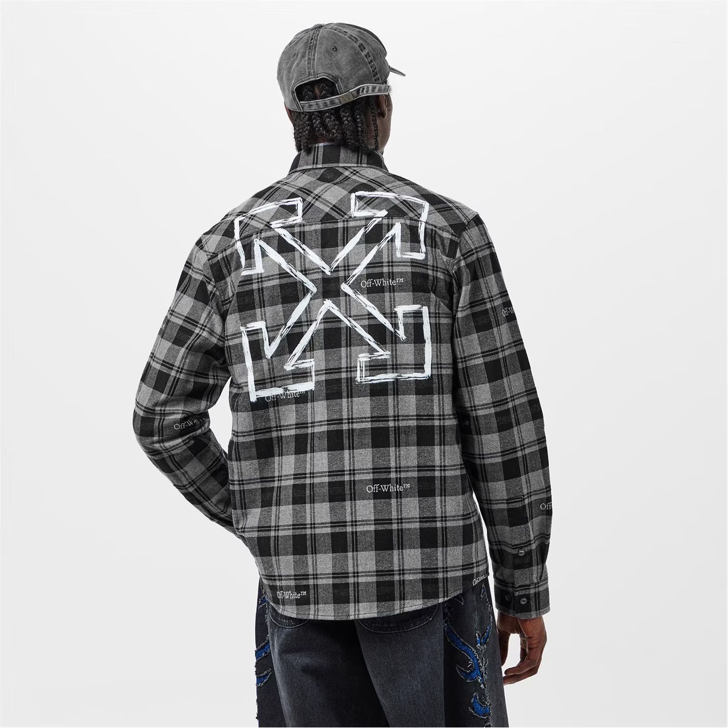 Off-White o1g2r1mq0326 Long Sleeve Shirt in Black Size US M / EU 48-50 / 2 - 3 Thumbnail