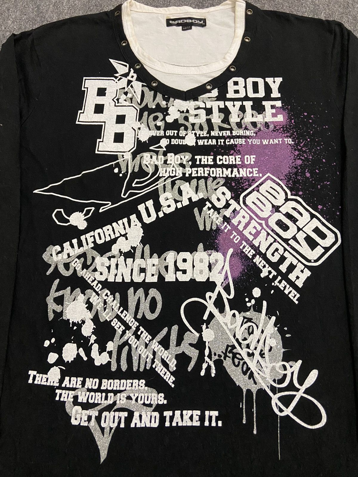 20471120 × If Six Was Nine × Le Grande Bleu (L.G.B.) 2000s badboy ifsixwasnine long sleeve Size US L / EU 52-54 / 3 - 2 Thumbnail