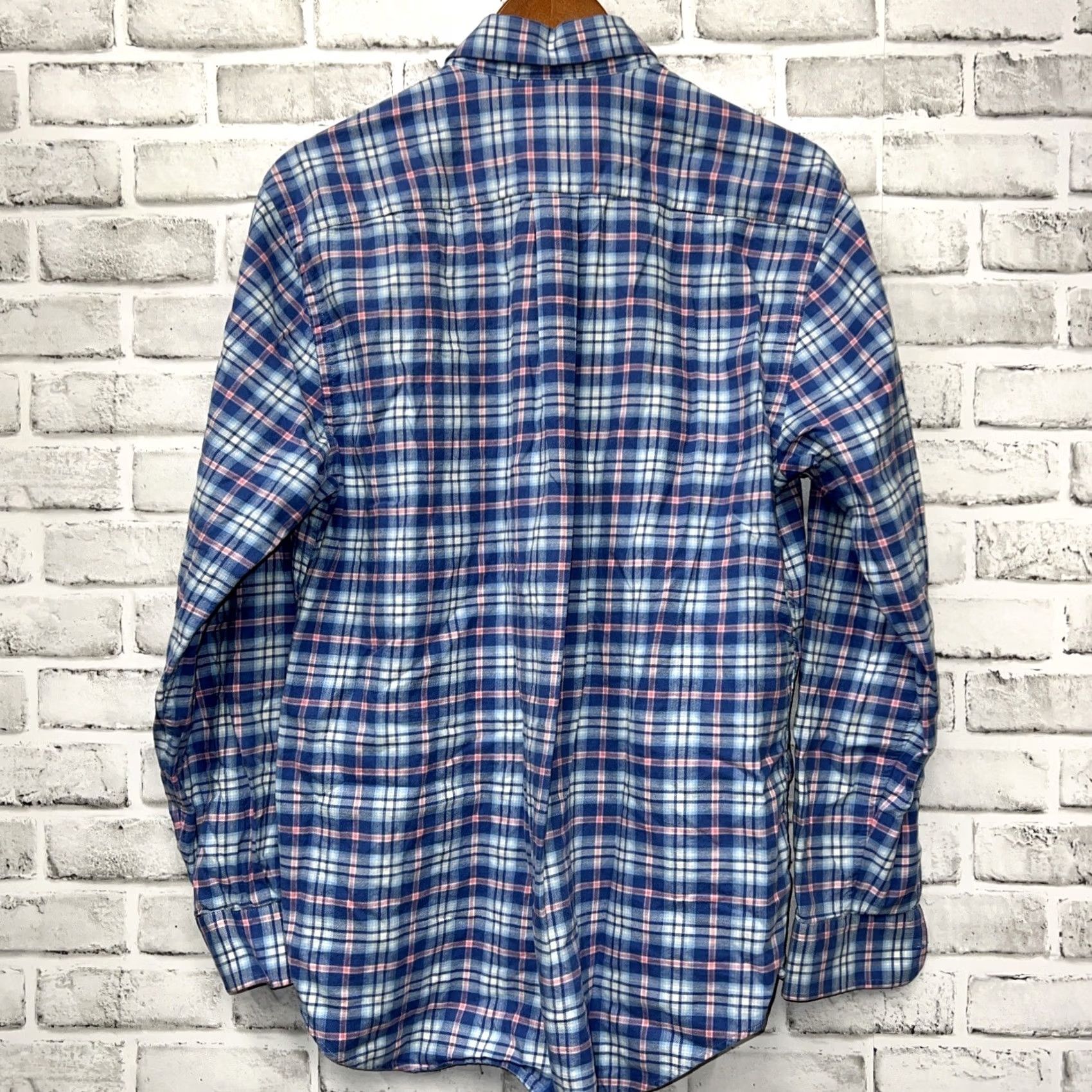 Vineyard Vines VINEYARD VINES Slim Fit Whale Shirt Blue Plaid Shirt Mens Size M Size US M / EU 48-50 / 2 - 5 Thumbnail