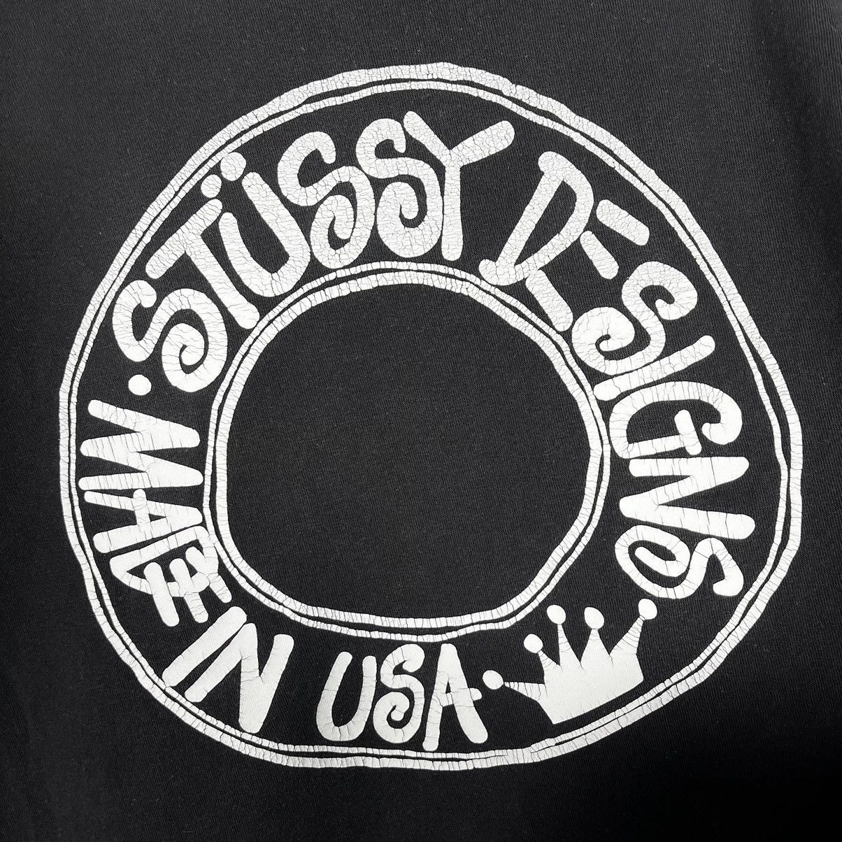 Stussy Stussy Tank Top Big Logo Vintage T-shirt Tee Rare Black USA Size US M / EU 48-50 / 2 - 5 Thumbnail