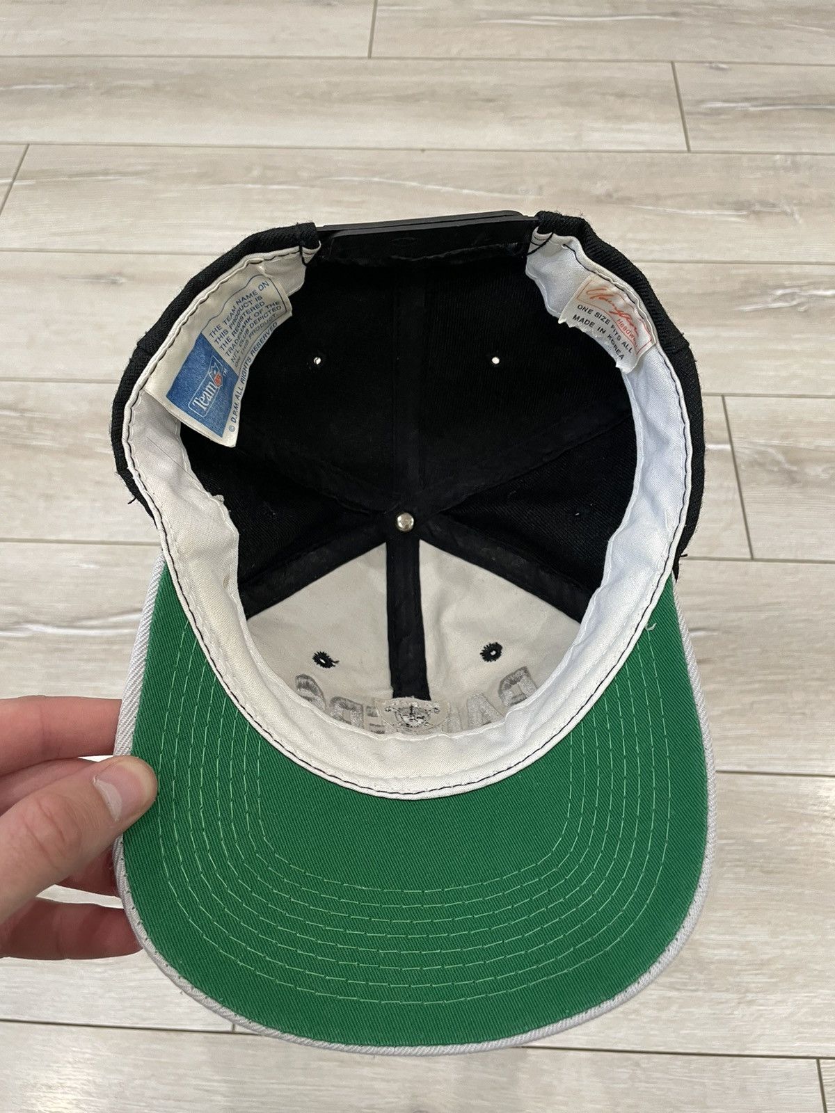 NFL × Vintage Los Angeles Raiders Snapback Hat Cap NFL Vintage Korea Size ONE SIZE - 7 Thumbnail