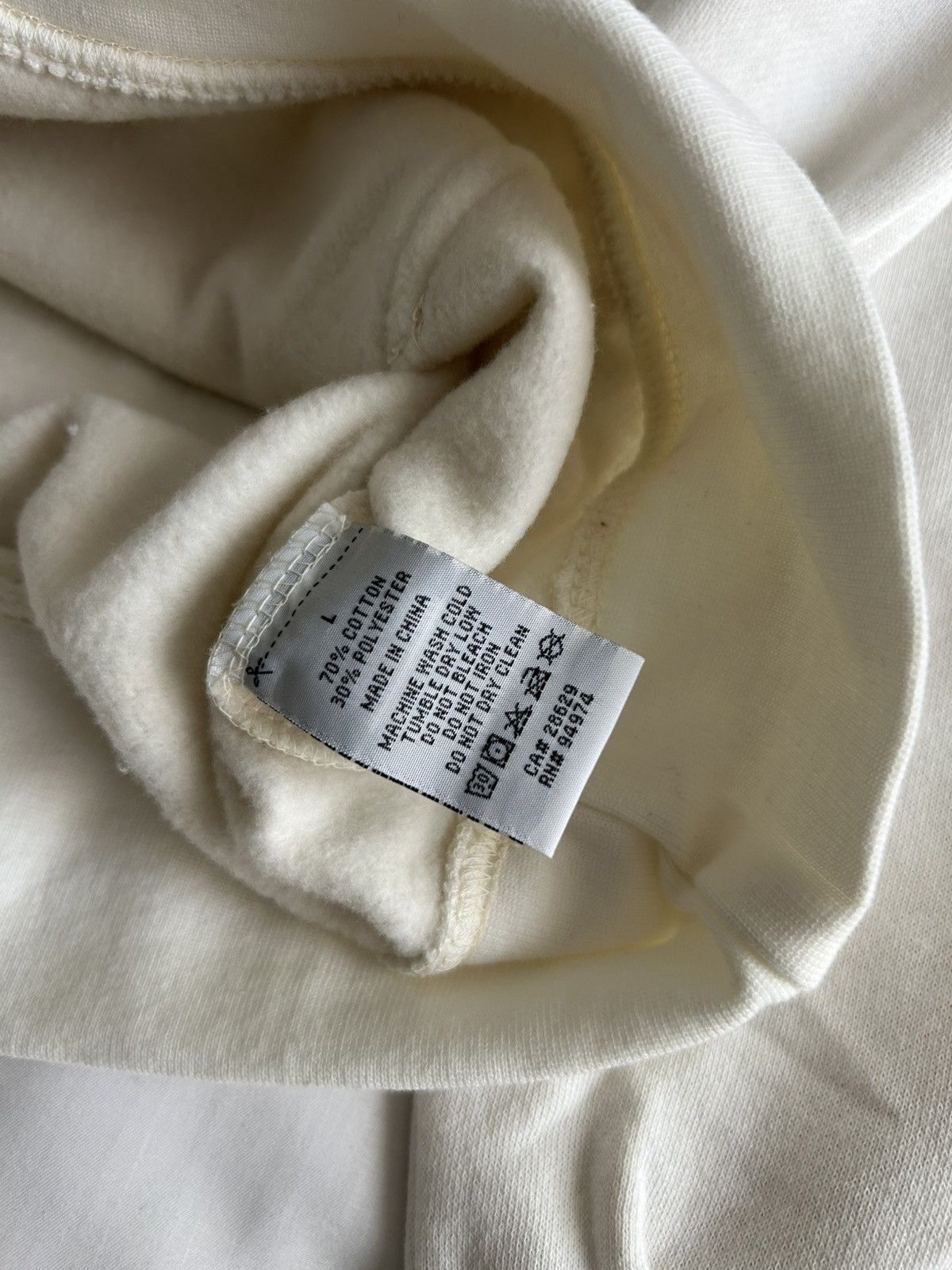 Stussy Stussy Blank Hoodie Sweatshirt Sample Size US L / EU 52-54 / 3 - 4 Thumbnail