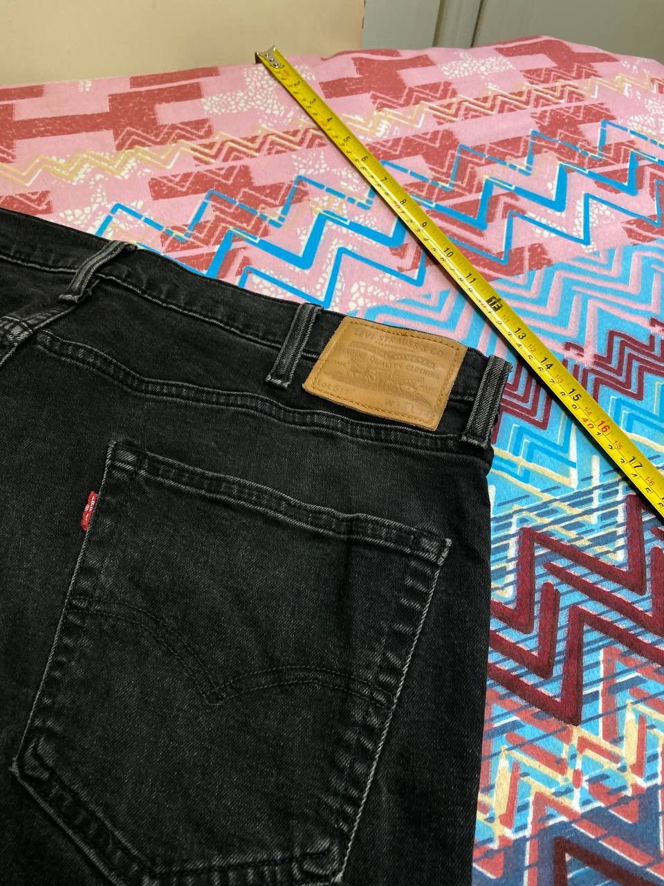 Levi's black jeans pants Y2K Levi's 511 w38 vintage streetwear Size US 38 / EU 54 - 15 Thumbnail
