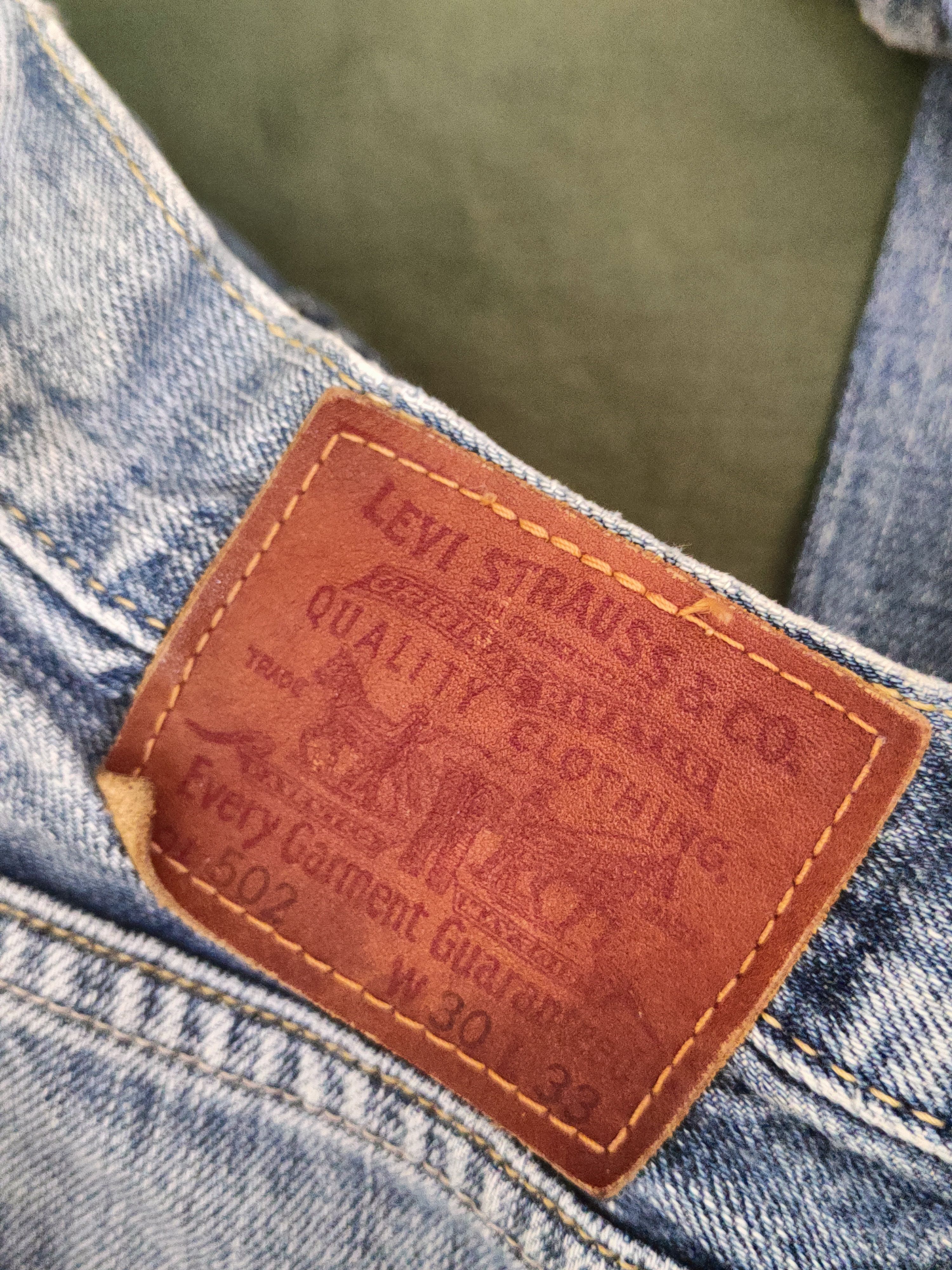 Levi's 502 Levi's Blue Distressed Ripped Jeans #S2849 Size US 30 / EU 46 - 17 Thumbnail