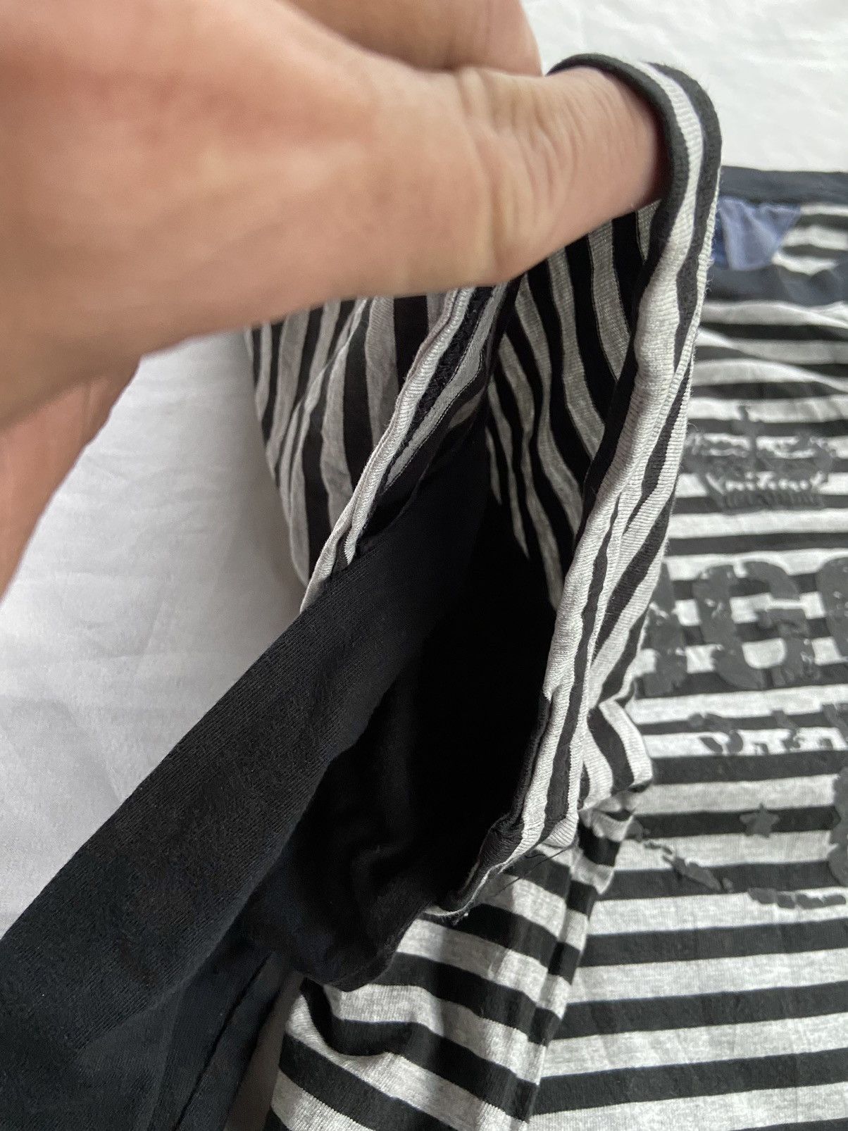 PPFM RUGGER BASIC HOUSE 3.J.R.6 STRIPED DOULE LAYER LONG SLEEVE Size US M / EU 48-50 / 2 - 10 Thumbnail