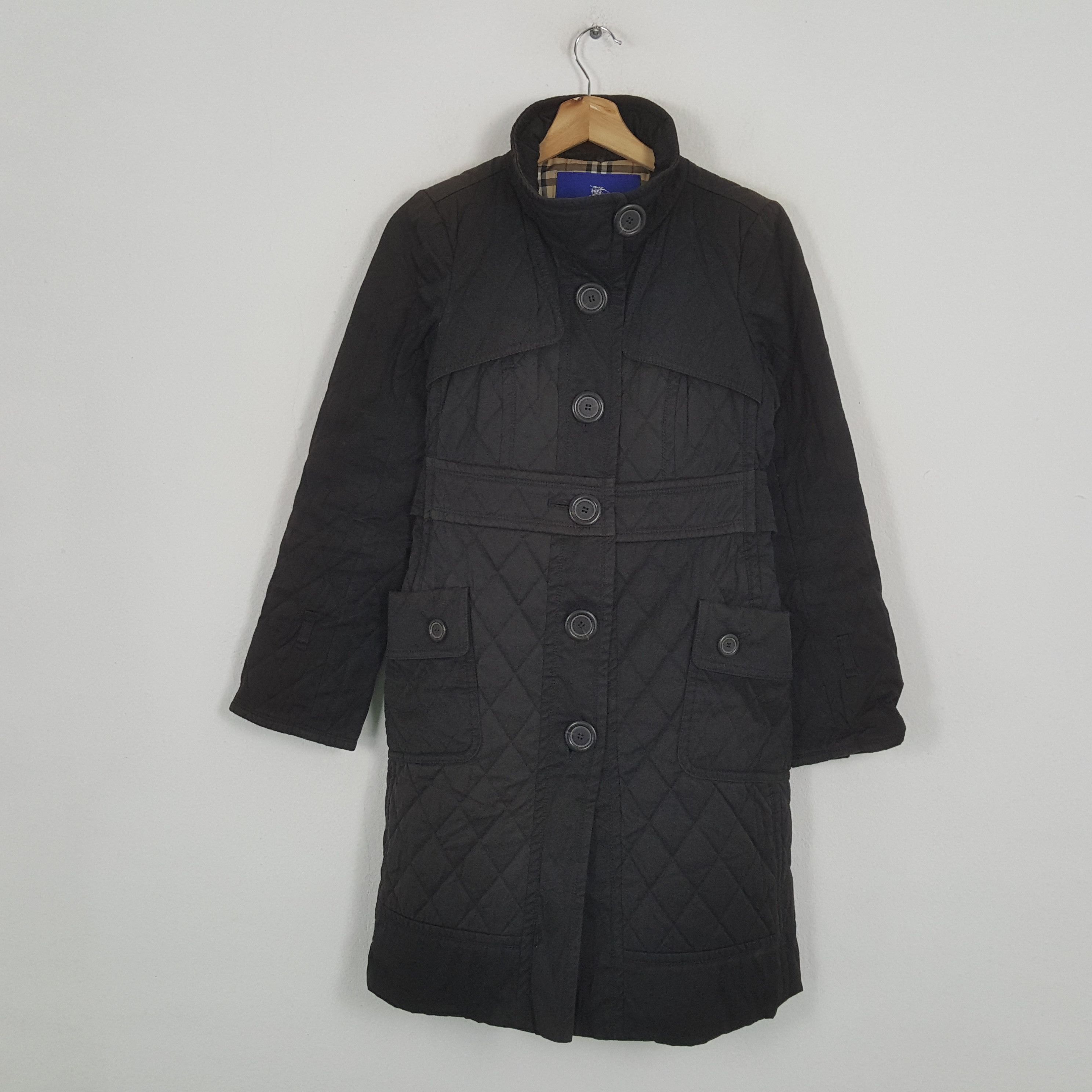 Burberry × Vintage Vintage BURBERRY LONDON BLUE LABEL Trench Coat Jacket Size XS / US 0-2 / IT 36-38 - 3 Thumbnail