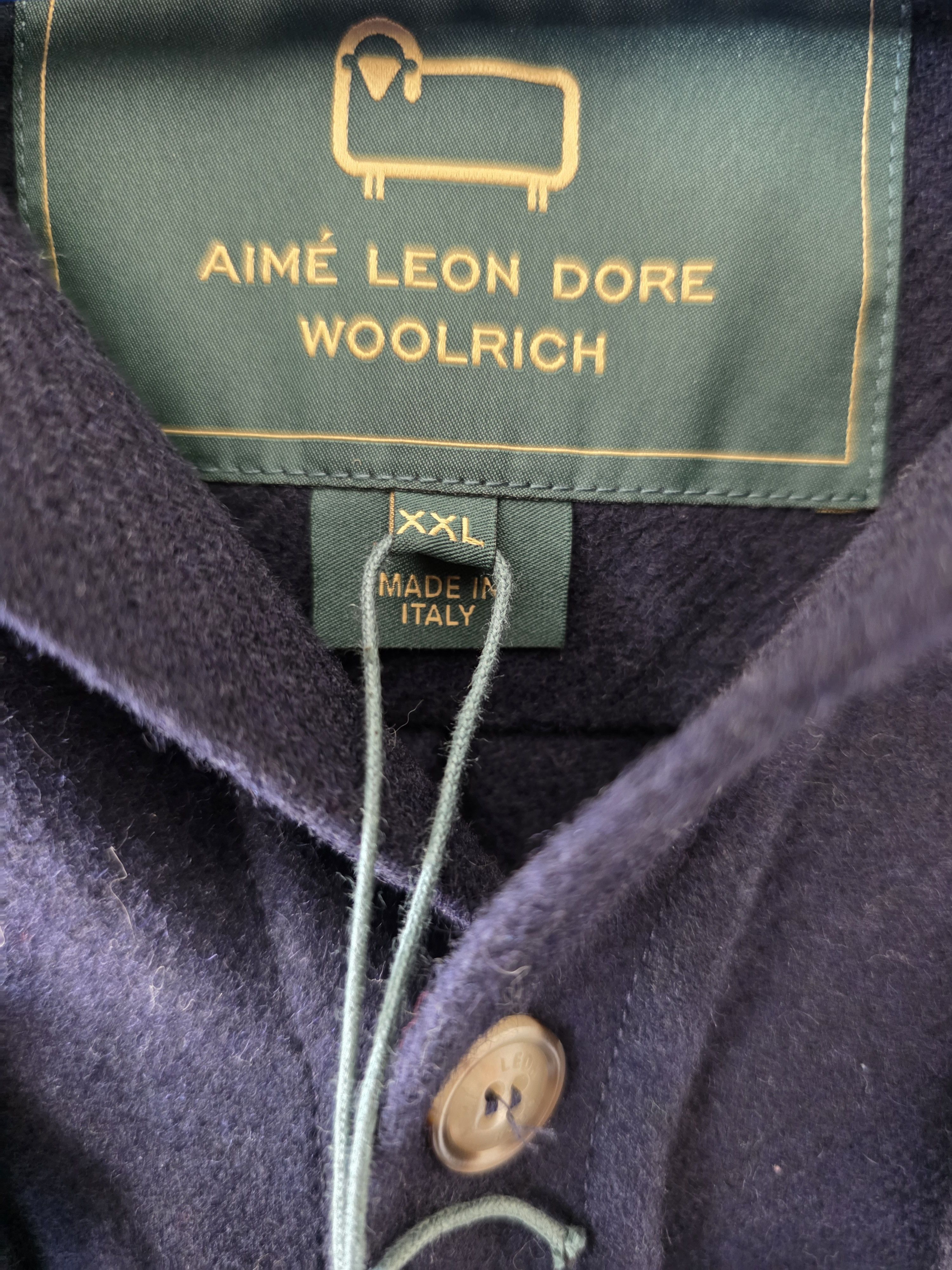 Aime Leon Dore Aime Leon Dore X Woolrich Blue Overshirt Men Sz EU XXL, Read Size US XL / EU 56 / 4 - 3 Thumbnail