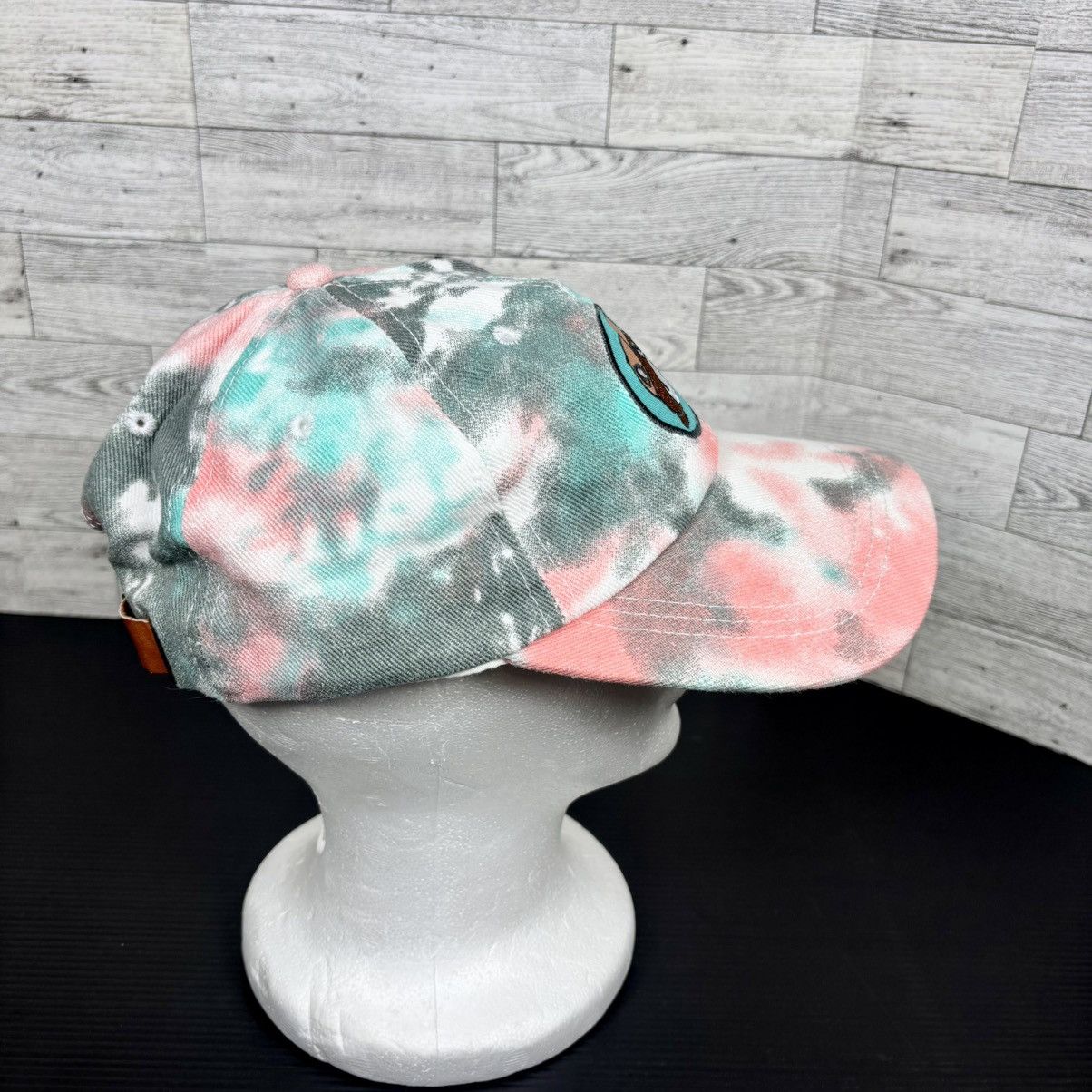 Other Bucees Beaver Baseball Hat Tie Dye Strap Back Cap Adjustable Size ONE SIZE - 6 Thumbnail