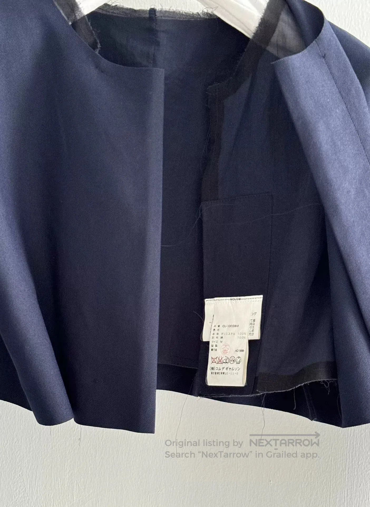 Comme des Garcons Comme des Garçons 90s Short Jacket. Size M / US 6-8 / IT 42-44 - 6 Thumbnail