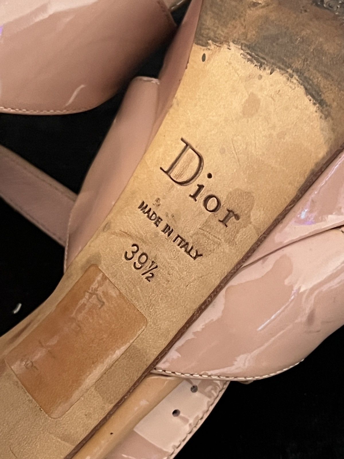 Dior Dior Nude Patent Leather Platform Heels Size US 8.5 / IT 38.5 - 20 Thumbnail