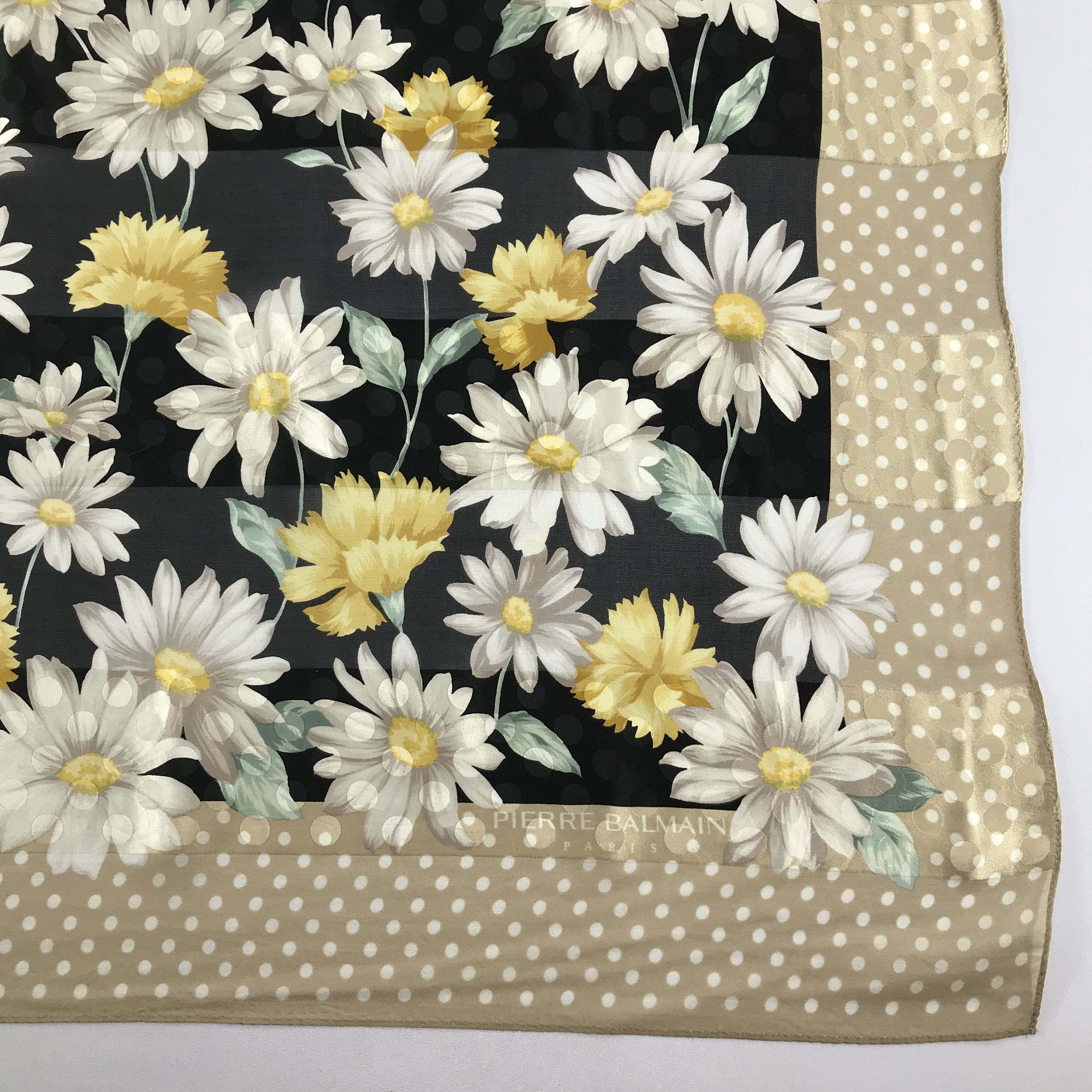 Pierre Balmain Vintage Pierre Balmain Silk Scarf Size ONE SIZE - 4 Thumbnail