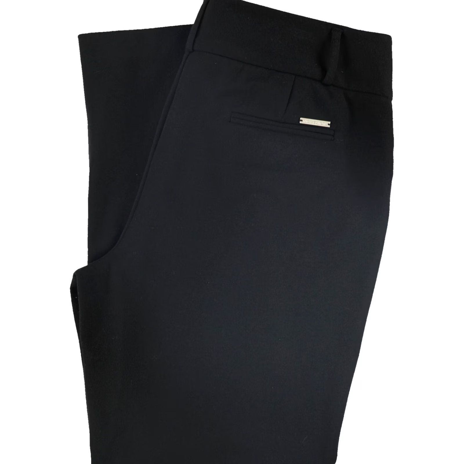 Michael Kors Michael Kors Womens Black Solid Straight Leg Dress Pants Size 16 28L Size 38" / US 16 / IT 52 - 2 Thumbnail