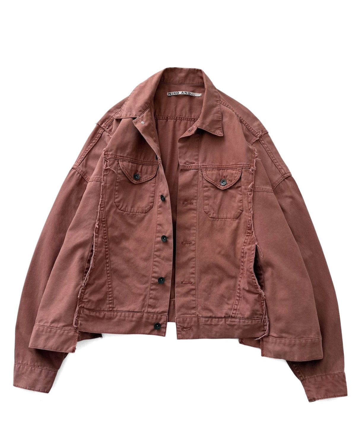 Japanese Brand NIKO AND OVERSIZED TRUCKER JACKET Size US M / EU 48-50 / 2 - 1 Thumbnail