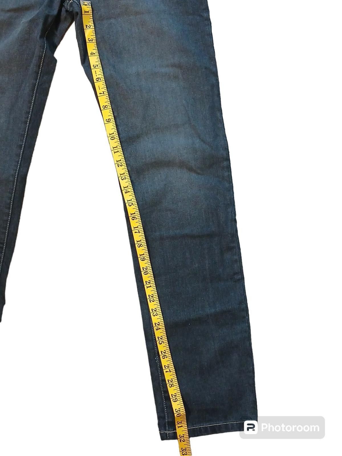 Robins Jeans ROBIN'S JEAN 32"x32" Blak Garbot Women's Angel Wings NWT Size 32" / US 10 / IT 46 - 4 Thumbnail