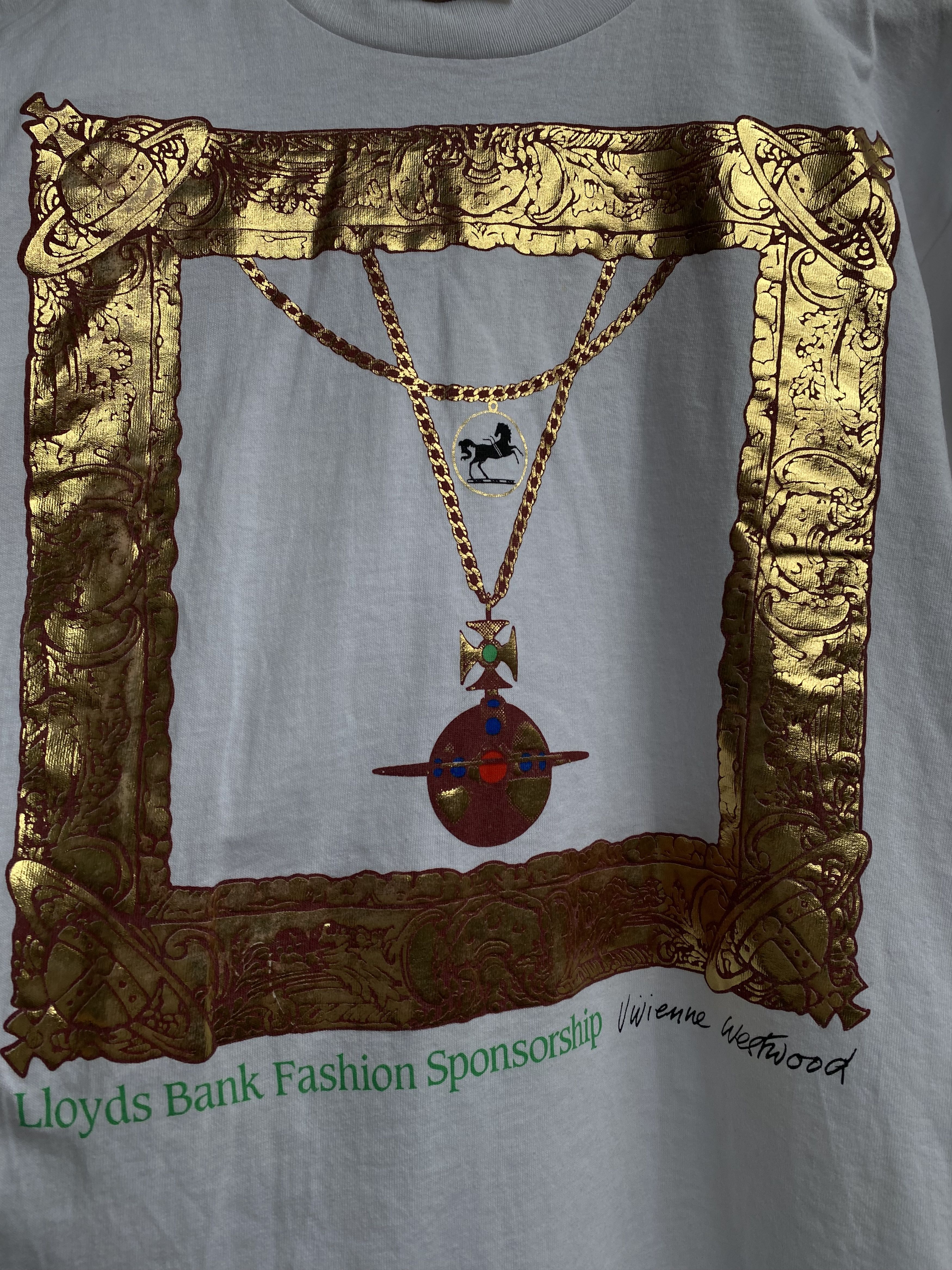 Vivienne Westwood Rare Vivienne Westwood Lloyds Bank Fashion Sponsorship 1993 Size US L / EU 52-54 / 3 - 6 Thumbnail