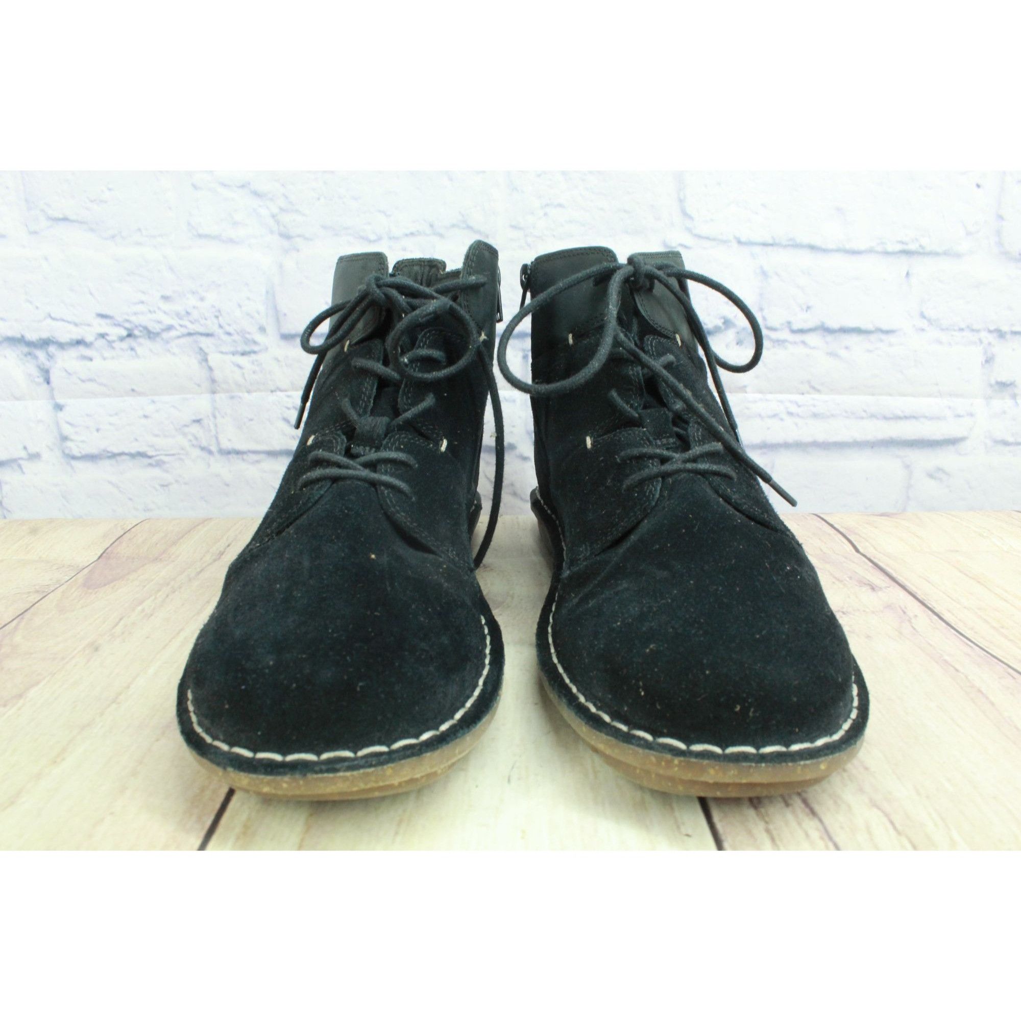 Clarks Clarks Tamitha Rose Black Suede Ankle Boots Size US 12 / IT 42 - 5 Thumbnail