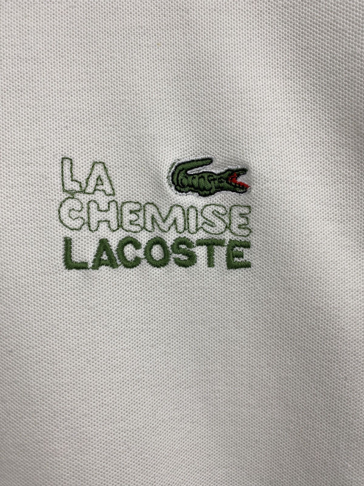 Lacoste 🇫🇷 Vintage 80s Lacoste T-Shirt made in France Retro Rare Hype Size US M / EU 48-50 / 2 - 4 Thumbnail