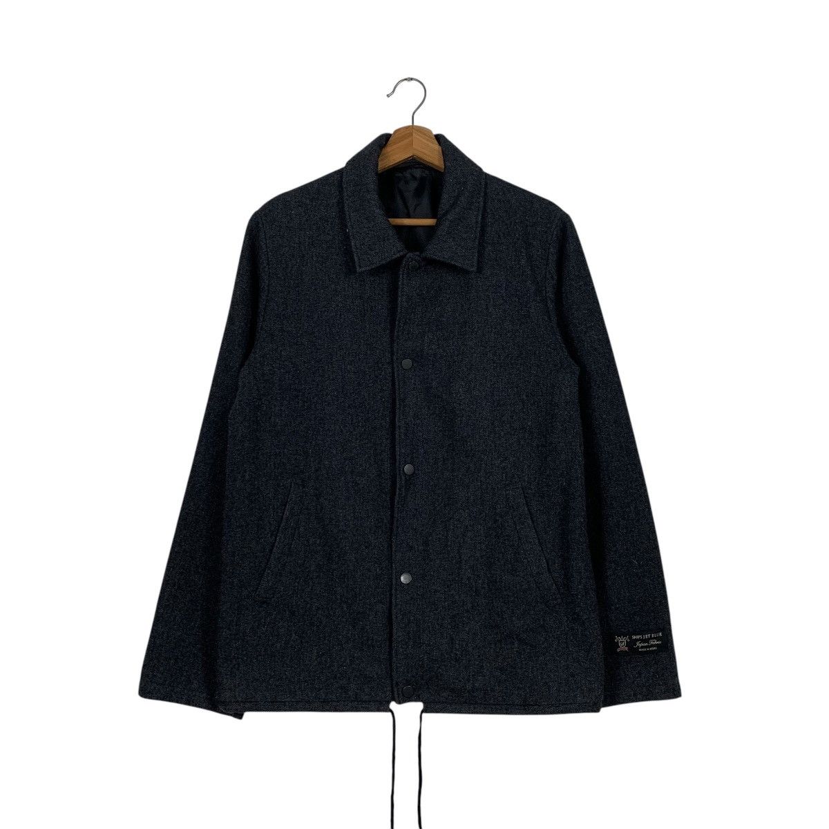 SHIPS Japanese Brand Ships Jet Blue Jacket Size US L / EU 52-54 / 3 - 1 Thumbnail