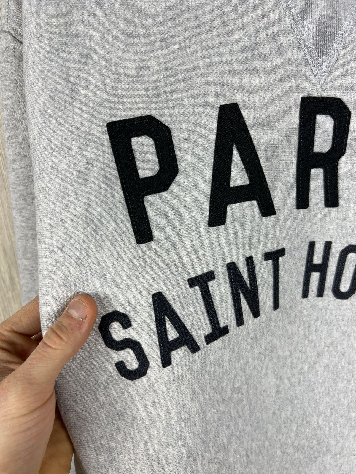 Champion Champion Paris Saint Honore sweatshirt spellout crewneck Size XS / US 0-2 / IT 36-38 - 10 Thumbnail