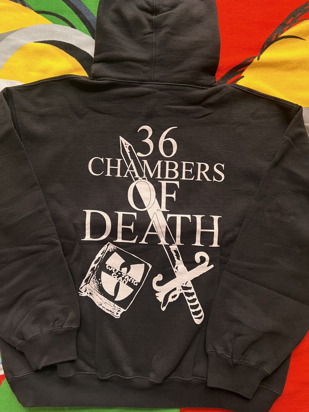 Supreme XL Supreme Wu-Tang Clan Hooded Sweatshirt Black FW25 hoodie Size US XL / EU 56 / 4 - 5 Thumbnail