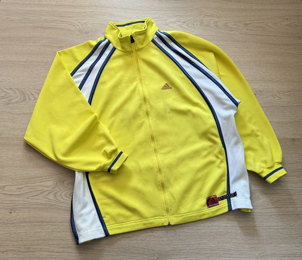 Vintage Vintage 00s Adidas Basketball NBA Baggy Full Zip Long Sleeve Size US XL / EU 56 / 4 - 1 Thumbnail