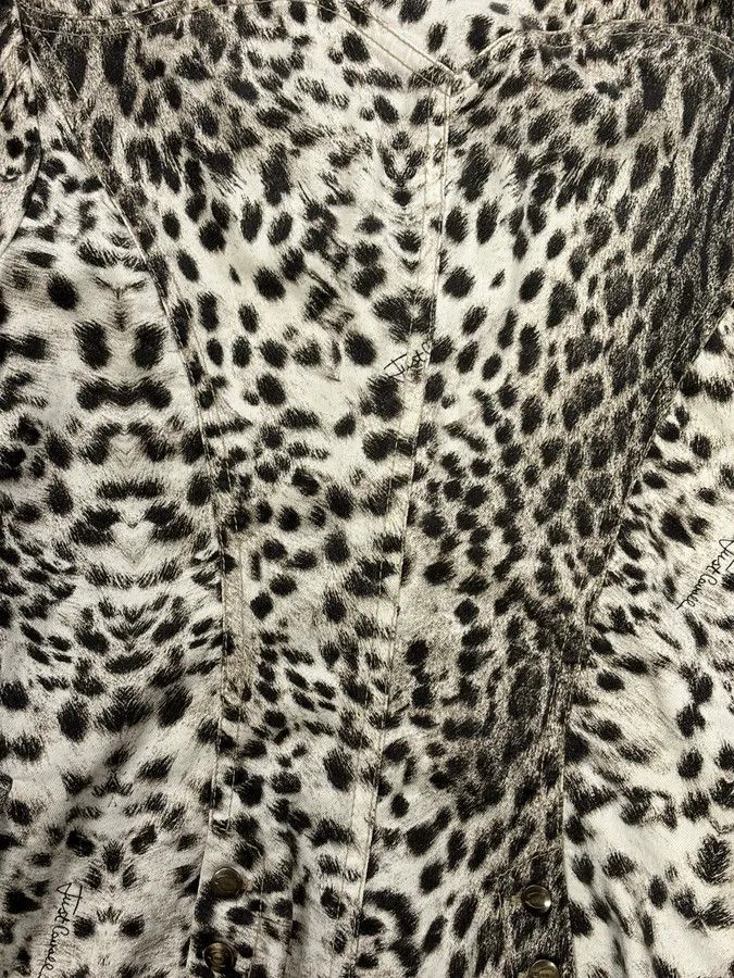 Just Cavalli AW2005 Cavalli Beige Leopard Blazer Jacket Size 40R - 9 Thumbnail
