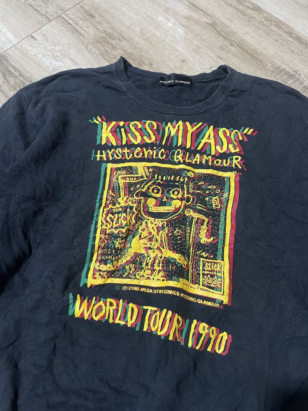 Hysteric Glamour 1990’s Hysteric Glamour - Kiss My Ass Sweathshirt Size US M / EU 48-50 / 2 - 5 Thumbnail