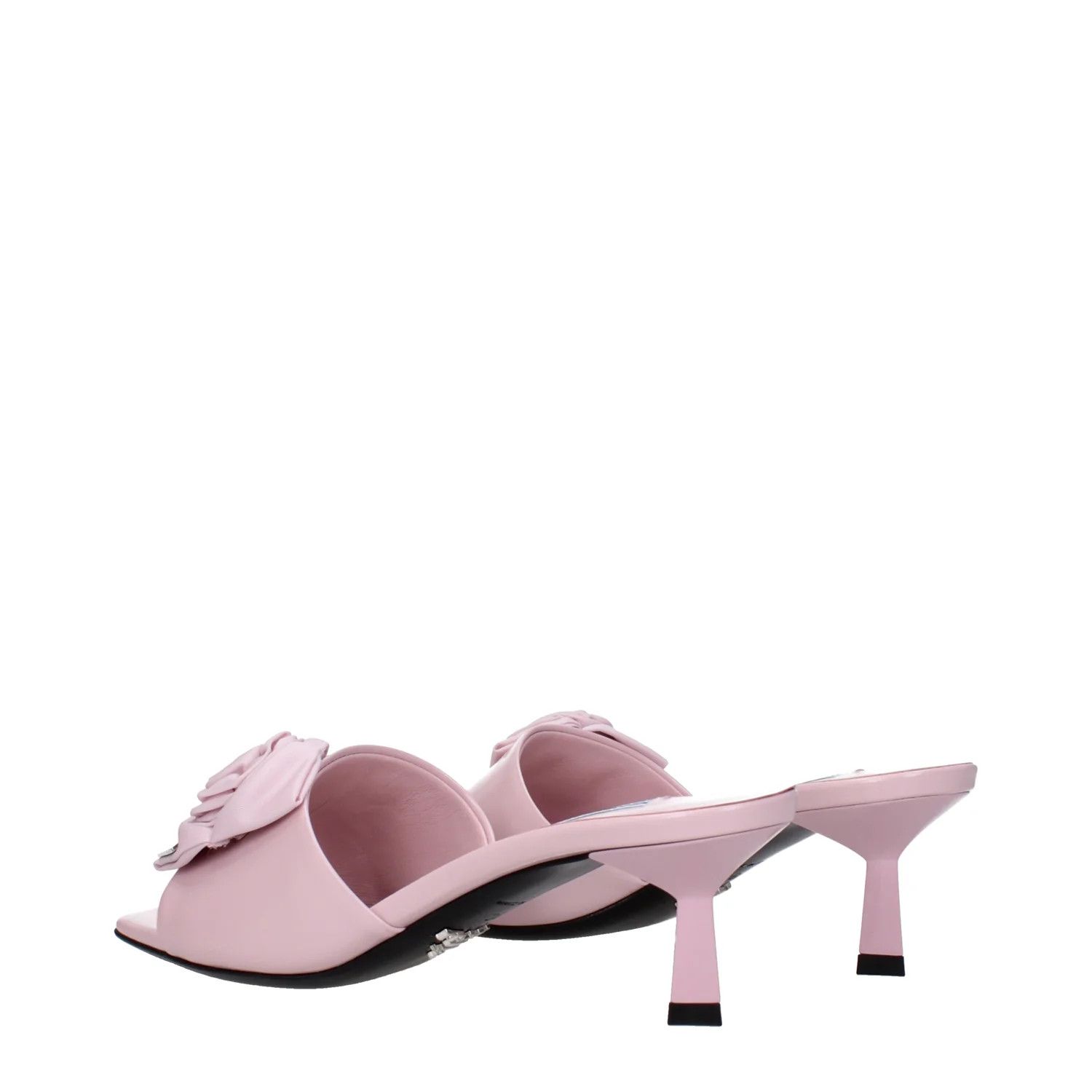 Prada ob1o1e1124 Leather Sandals in Pink Size US 6 / IT 36 - 4 Thumbnail