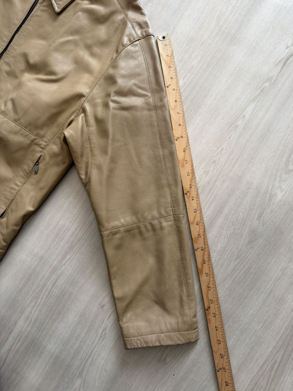 camel active Vintage Camel Active Leather Jacket Sz 52 Size US L / EU 52-54 / 3 - 13 Thumbnail